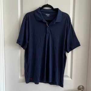 UnTuckit Navy Blue Polo Size Large